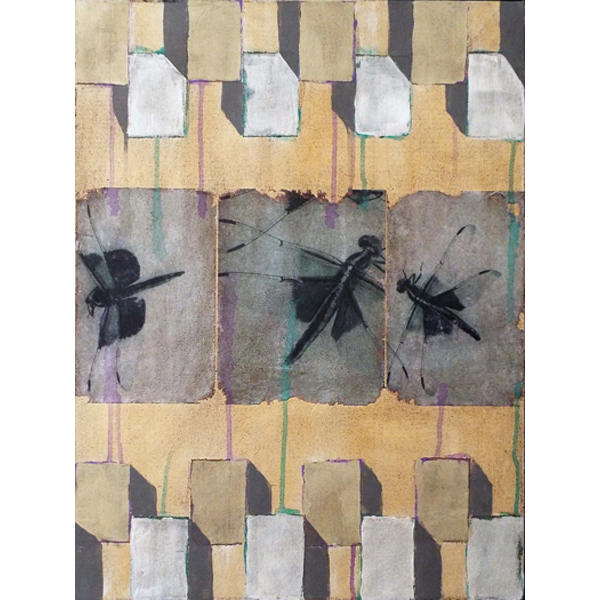 "Dragonfly Waltz #42"   24" x 18"