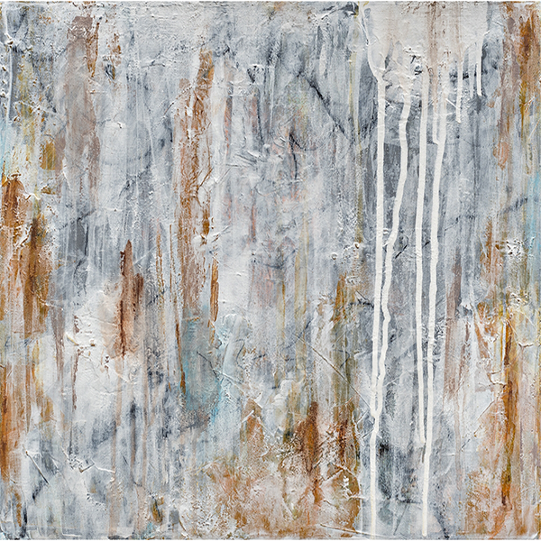 "Searching for Silence II" 16" x 16" "Searching for Silence II" 16" x 16"